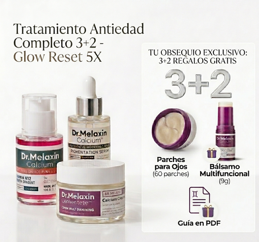 Tratamiento Antiedad Completo 5 PASOS- Glow Reset 5X