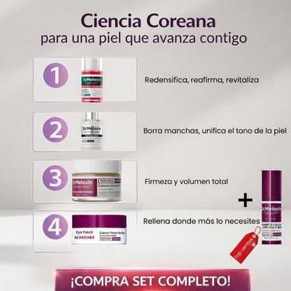 Tratamiento Antiedad 5 PASOS- Glow Reset 5X